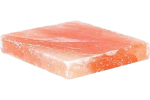 Charcoal Companion CC6058 Himalayan Salt Plate, 8" x 8" x 1.5"