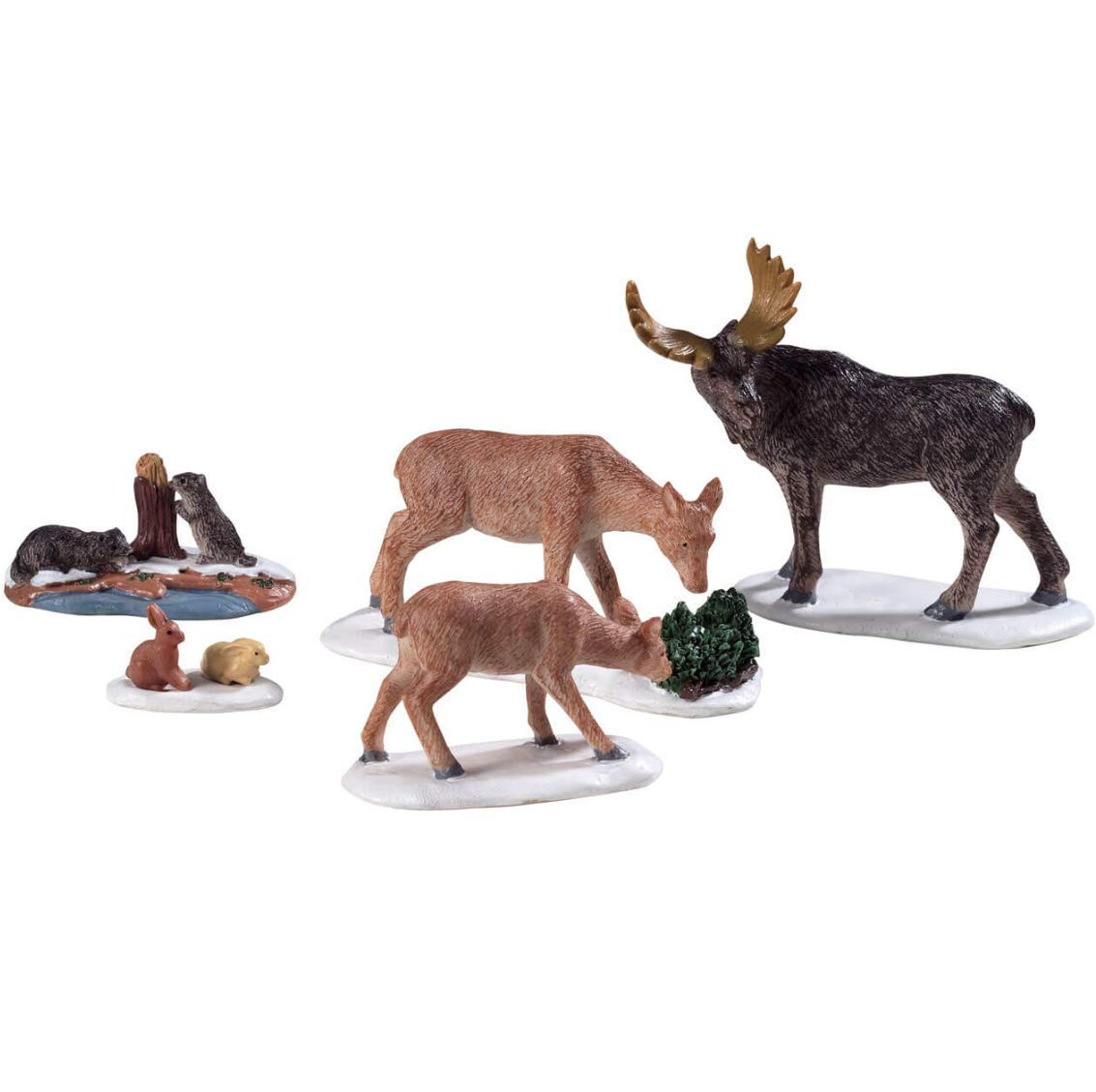 Lemax - Wild Animals - Set Of 5