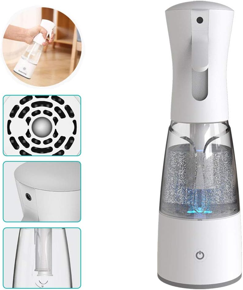 RSGK Self-made Disinfection Water Generator, Sodium Hypochlorite Generator for Home Cleaning, Multi-surface Spraying for Home Kitchen, Bathroom, Glass, Carpet, Etc.