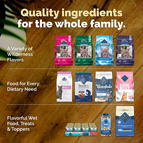 Blue Buffalo Cat Food, Natural Chicken Recipe, High Protein, Adult Dry