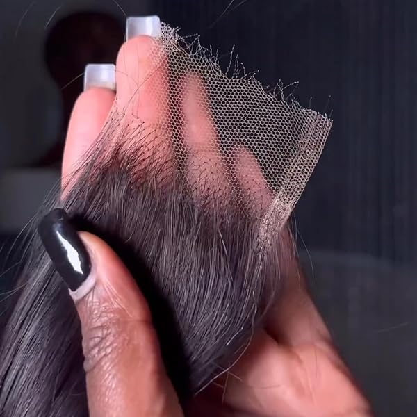 Amazon.com : Aorbige 2x6 HD Swiss Lace Melt Skin Lace Closure Long