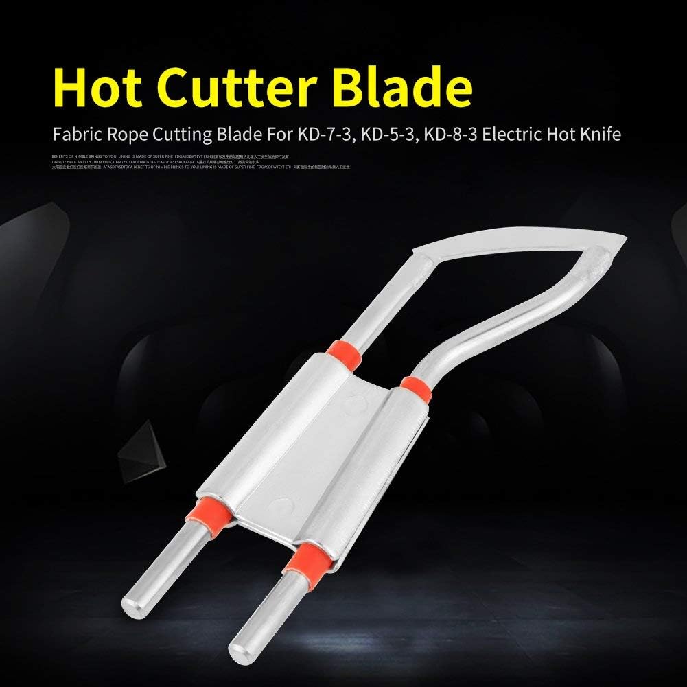 Hot Knife Blade, 36V Alloy Hot Cutter Blade for Nylon Fabric Rope Ribbons Heat Cutter Replacement Blade for KD-7-3, KD-5-3 - Image 4