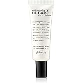 philosophy anti-wrinkle miracle worker line-correcting face primer - with vitamin C & coconut oil - fills in lines and smooths skin for even makeup application - 0.9 fl oz