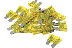 FYMUSING (55 pcs) 20 Amp Standard Blade Fuse, 20A Automotive Fuse for Car Truck
