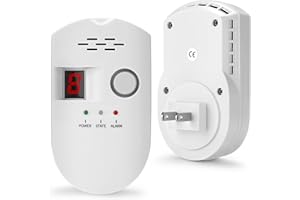 Natural Gas Detector, Propane Gas Leak Detector, Natural Gas Detector for Home, High Sensitivity Propane Detector, Natural Ga