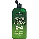 First Botany, Tea Tree Oil Shampoo 16 fl oz - Anti Dandruff Shampoo Natural Oil cleanser For Dry Itchy & Flaky Scalp - Sulfat
