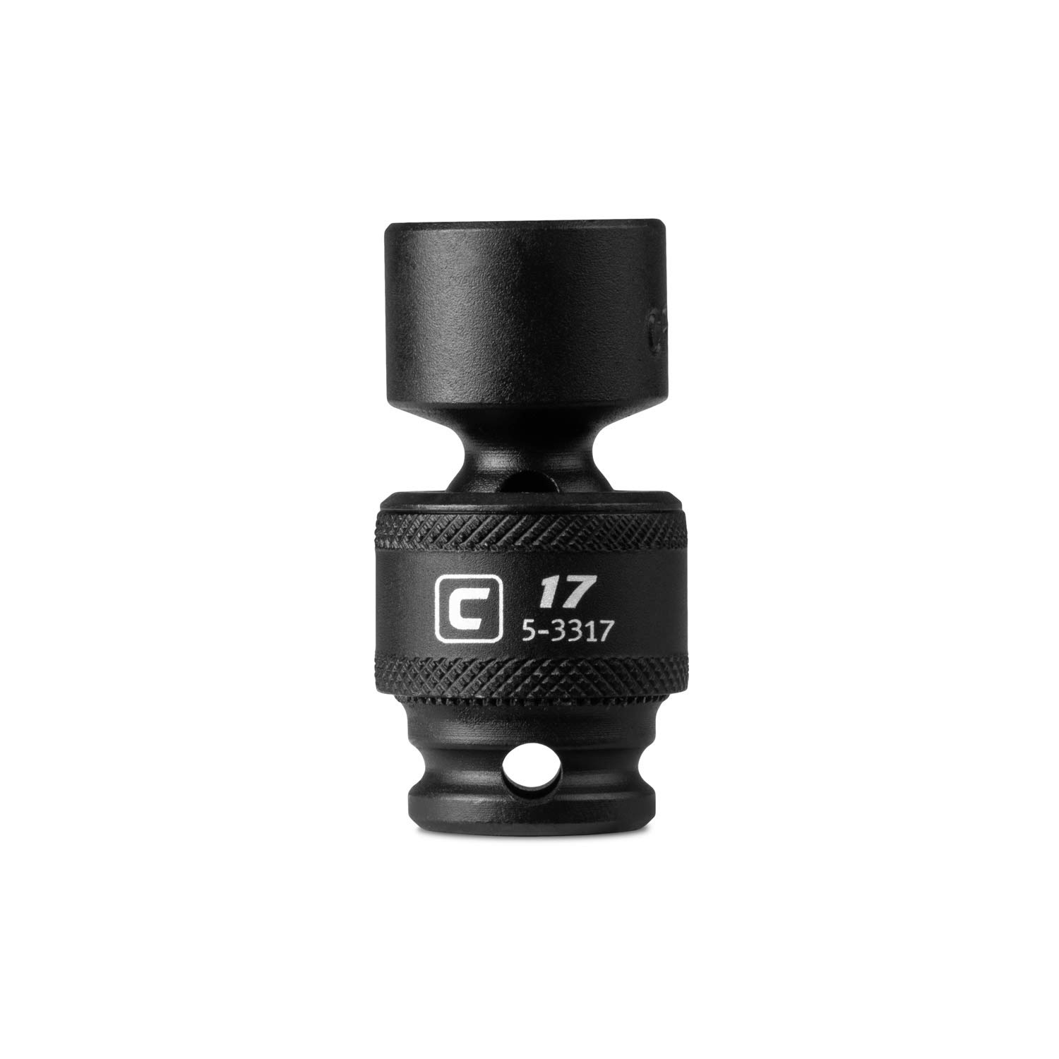 Capri Tools 17 mm Universal Impact Socket, 3/8-Inch Drive, 6-Point, Metric