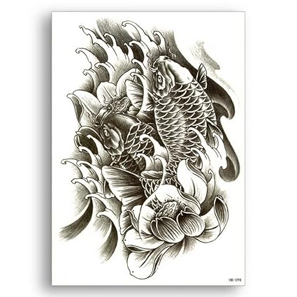 Faux Tatouage Temporaire Eau Transfert Autocollant