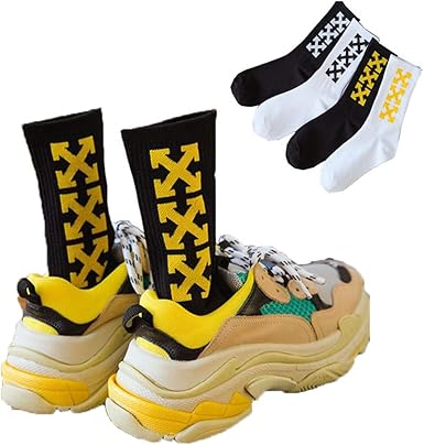 Amazon Poilee 靴下 おしゃれ メンズ レディース 十字架 ファンキー