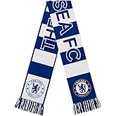 Icon Sports Official Chelsea FC Scarf - Unisex Adult