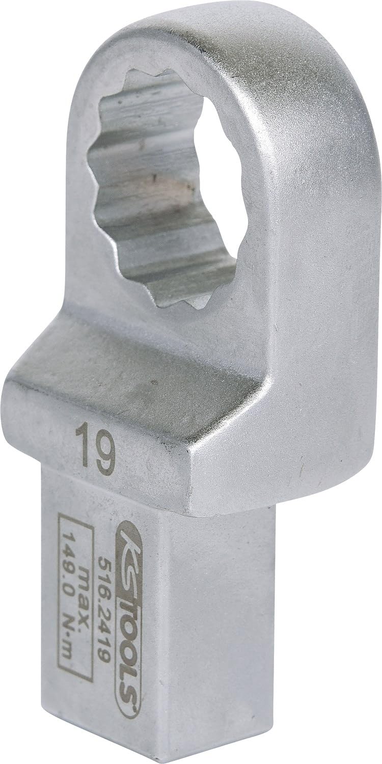 KS Tools 516.2419 14 x 18mm/ 19mm QC Head Ring Spanner
