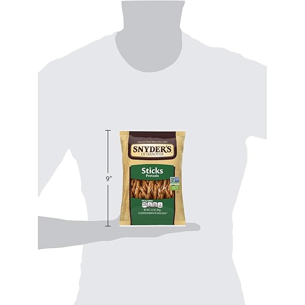 SNYDER’S OF HANOVER PRETZEL STICKS, 3.5 OUNCE