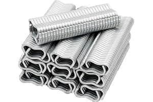 600pcs Type M Nails, Zinc-Aluminum Alloy Material is Sturdy and Rust-Proof for Type M Nail Ring Pliers