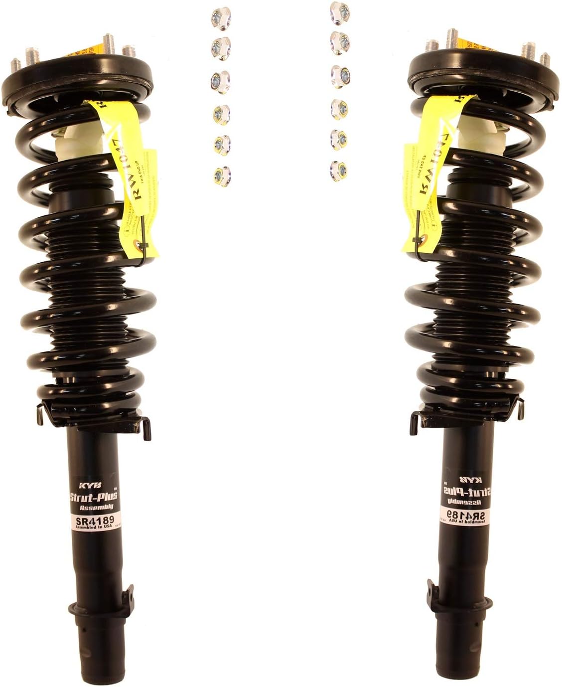 Pair Set Of 2 Front KYB StrutPlus Suspension Struts and