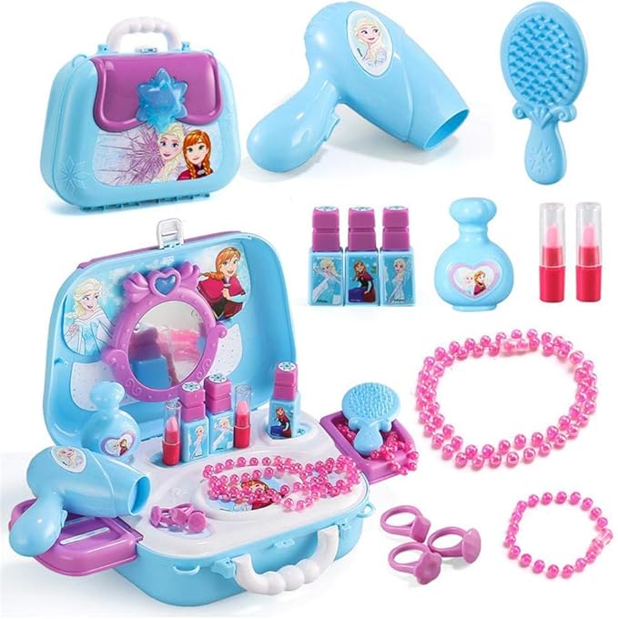 Amazon ディズニーメイクおもちゃ 子供メイクアップセット ディズニーソフィア ままごと アナと雪の女王