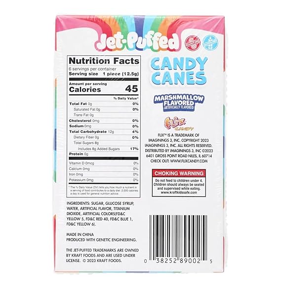 JET-PUFFED MARSHMELLOW CANDY CANES 2.64OZ BOX OF 6 (1)