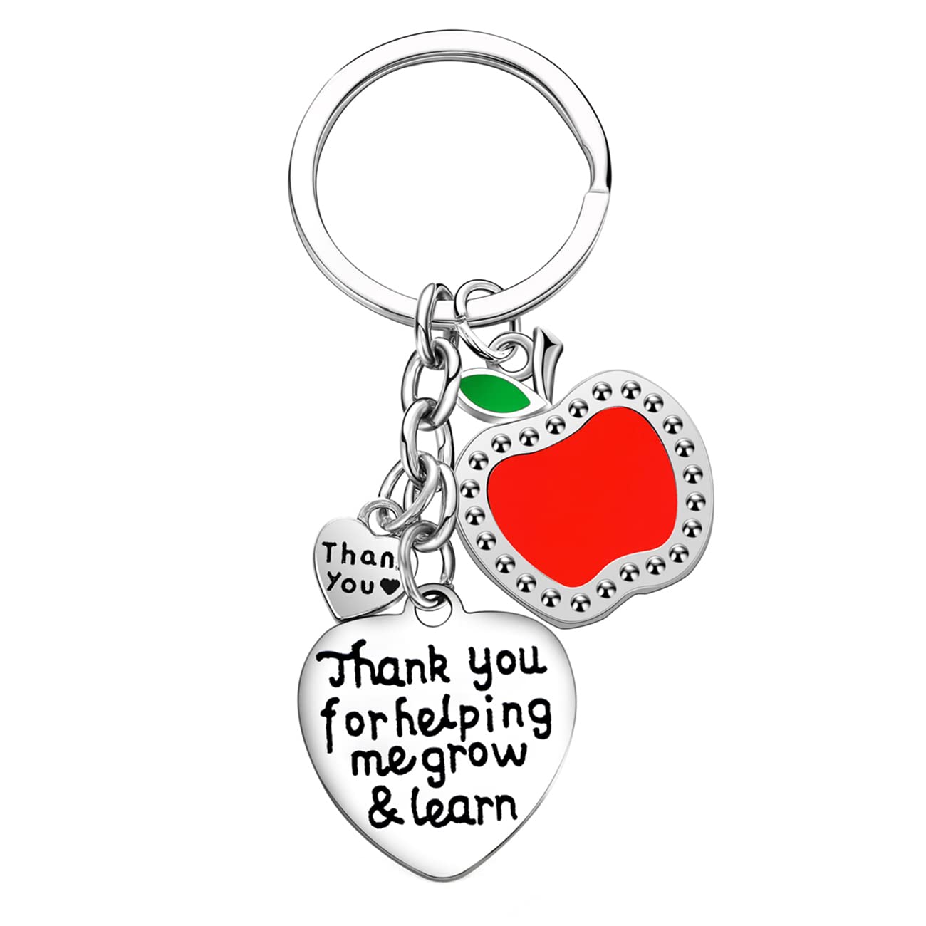 Thank you Gifts for Teacher, Teaching assistant, Nursery teacher Gifts Appreciation Gifts For Women Keyring Key Rings School Leavers Class Gift Teacher End Of Term (Thank You for Helping me)