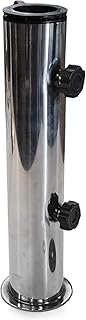 osoltus Edelstahl Universal Standrohr zu Granit Schirmständer 30/40kg