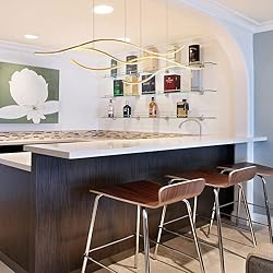 LightInTheBox Modern LED Linear Wave Chandelier