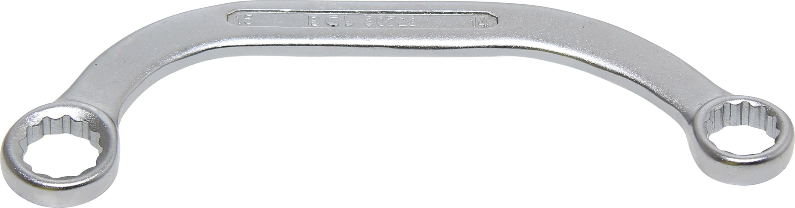 BGS 30723 | C-Type Double Ring Spanner, 12-point | 14 x 15 mm