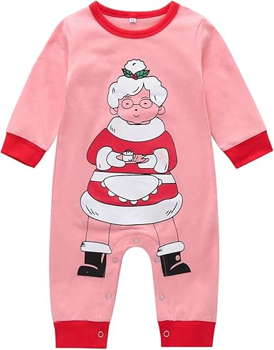 pink santa outfit