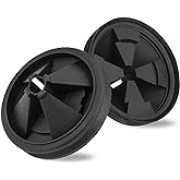 Garbage Disposal Splash Guard, 2-Pack for InSinkErator Evolution Series 3 3/8" QCB-AM Sink Baffle Rubber Drain Cover 2022 Upg