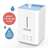 KOIOS Mini Humidifiers for Bedroom with Intelligent