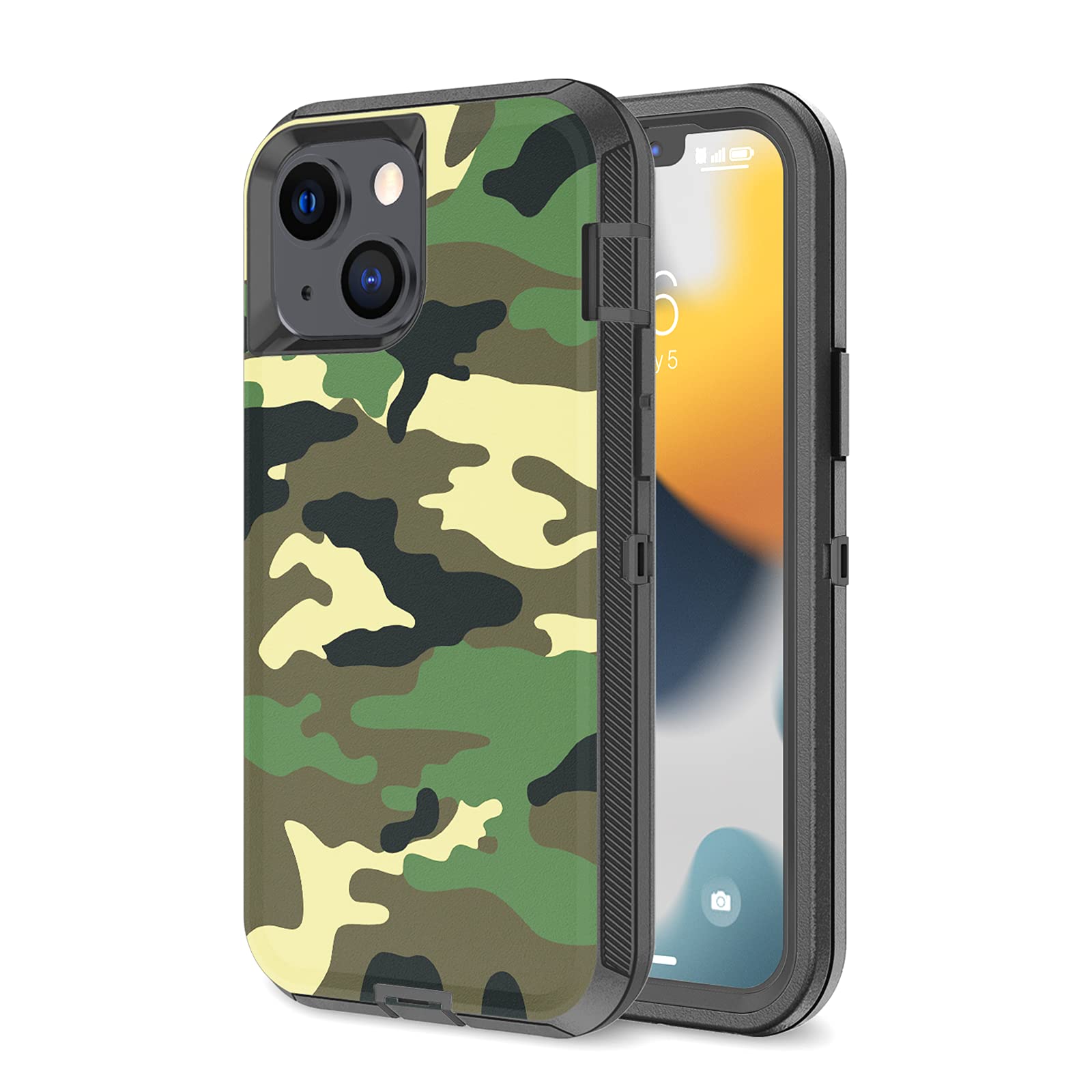 SZFIRSTEY Compatible with iPhone 13 Case, Drop
