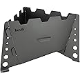 Kuvik Titanium Solid Fuel Stove - Ultralight and Compact Stove for Backpacking, Camping, and Survival