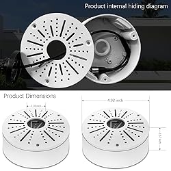 (Outdoor Security Camera Junction Box) Universal