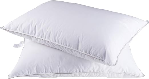 Amazon Com Sheone Goose Down Feather Pillows For Sleeping 100