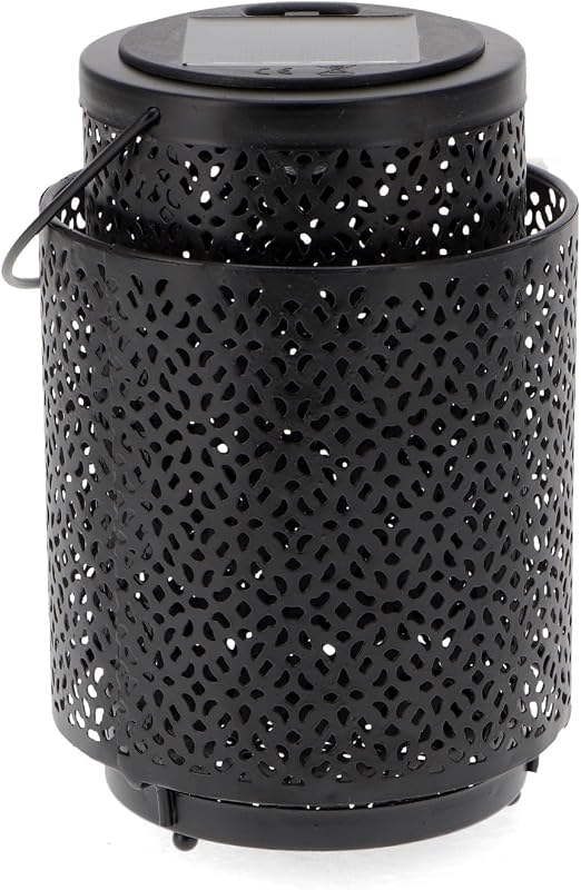 - Lampada solare LED da tavolo Casablanca Black, luce calda 2500K, dimmerabile, resistente all’acqua IP44, batteria integrata, ideale per terrazza e giardino.