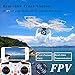 R RECOMFIT X101 FPV Quadcopter Drone Bundle Pack With HD Live Camera Wi-Fi Real Time Transmission RC Helicopter (Extra: 7.4V 1200mAh battery, Explosion-proof Battery Safe Bag, Voltage Checker) White