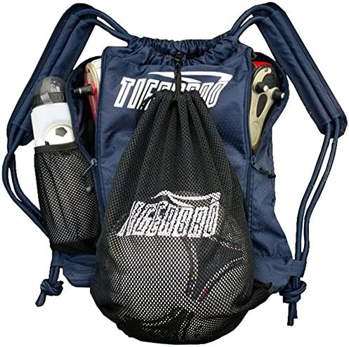 Tigerbro Soccer Backpack for Youth Kids Girls Boys Women Men Sports Bag for Basketball Football with Ball Holder Shoe Compartment Waterproof