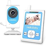 HelloBaby Wireless Video Baby Monitor with Motion