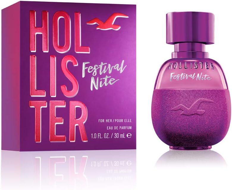 Hollister Festival Nite for Her Eau de Parfum 30ml, 30 ml (Pack of 1)