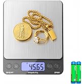 SKEAP Digital Jewelry Scale &ndash; 500g x 0.01g Precision Gold Scale for Jewelers &amp; Collectors, Digital Coin Scale with Backlit LCD, Tare Function&ndash; Ideal for Gemstones, Bullion &amp; Coins.