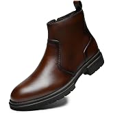 Arkbird Men's Dress Boots Genuine Leather Ankle Boot for Men Classic Casual Oxford Style Footwear