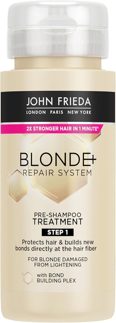 John Frieda Blonde+ Repair System Pre-Shampoo Treatment 100ml Damaged Blonde
