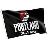 Desert Cactus Portland Trail Blazers Flag Team NBA National Basketball Association 100% Polyester Indoor Outdoor 3x5 feet Flags (Flag M)