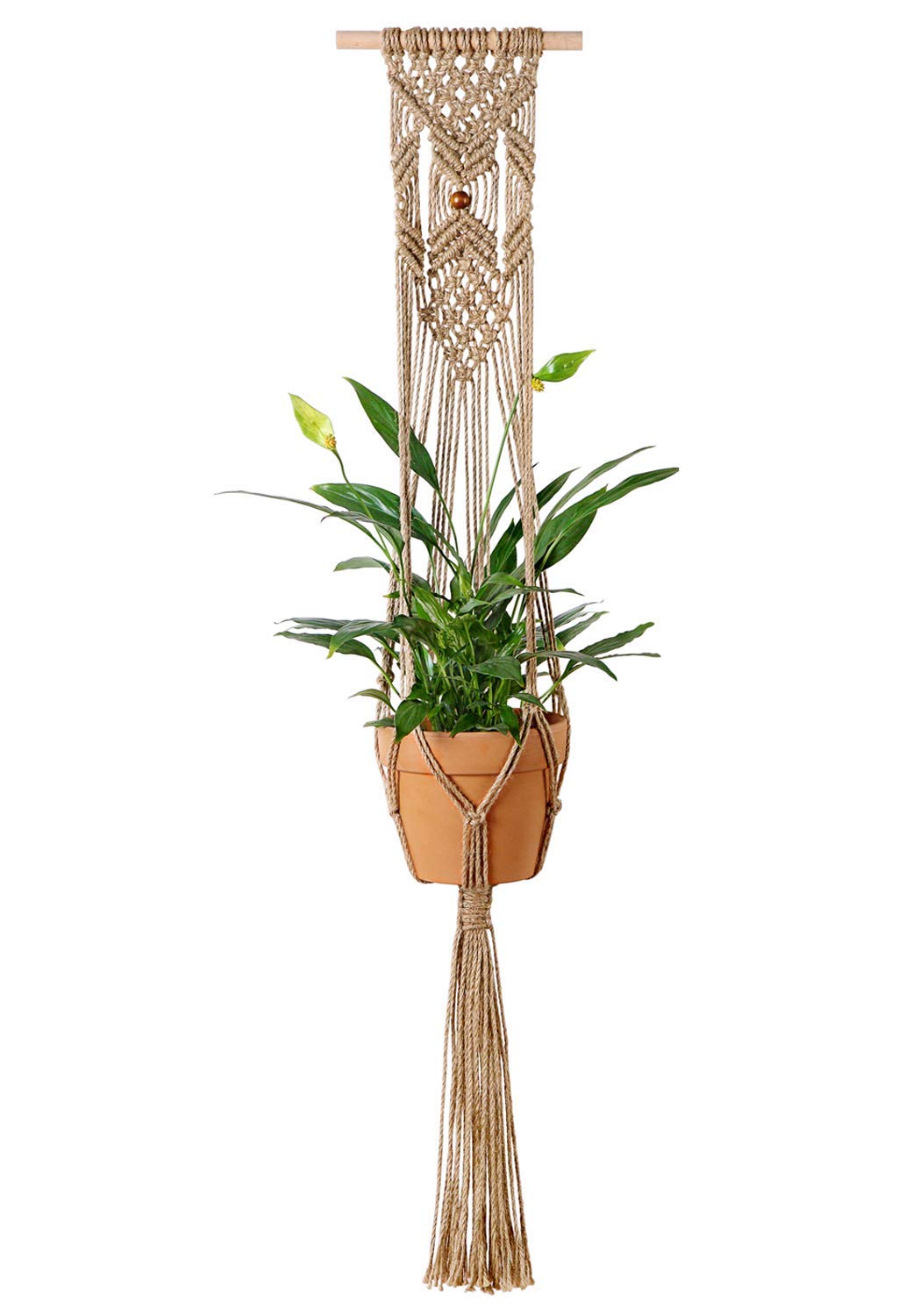 Happycraft Plant Hangers Indoor Wall Hanging Planter Basket