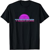 Toonami Retro Shutter Sun Neon Logo T-Shirt