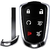 Keyless Entry Remote Control Car Key Fob Fits for Cadillac Escalade ESV 2015-2020 Cadillac Escalade 2015-2020 HYQ2AB 13594028 13580812 315MHz 1 Pack
