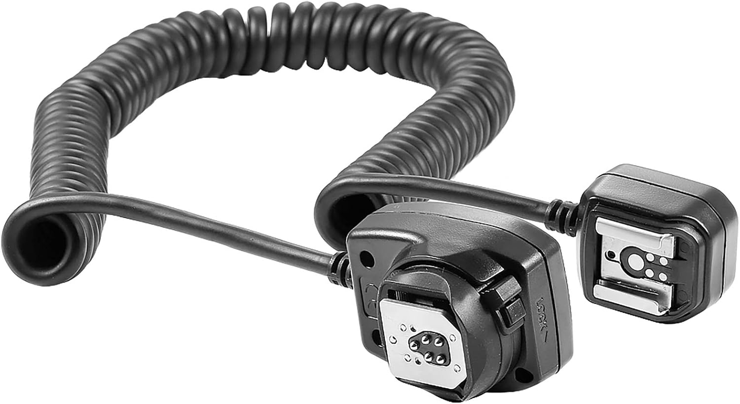 Neewer 4.2 feet/1.3 m TTL Off Camera Flash Speedlite Cord compatible with Canon EOS 5D Mark II III,6D,5D,7D,60D,50D,40D,30D,300D