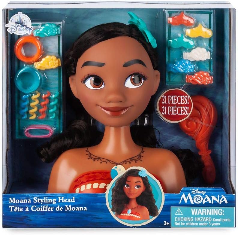 disney moana styling head
