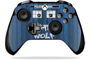MIGHTY SKINS MightySkins Skin Compatible with Microsoft Xbox One X Controller - Time Lord Box | Protective, Durable, and Unique Vinyl Decal wrap Cover | Easy to Apply, Remove, and Change Styles | Made in The USA