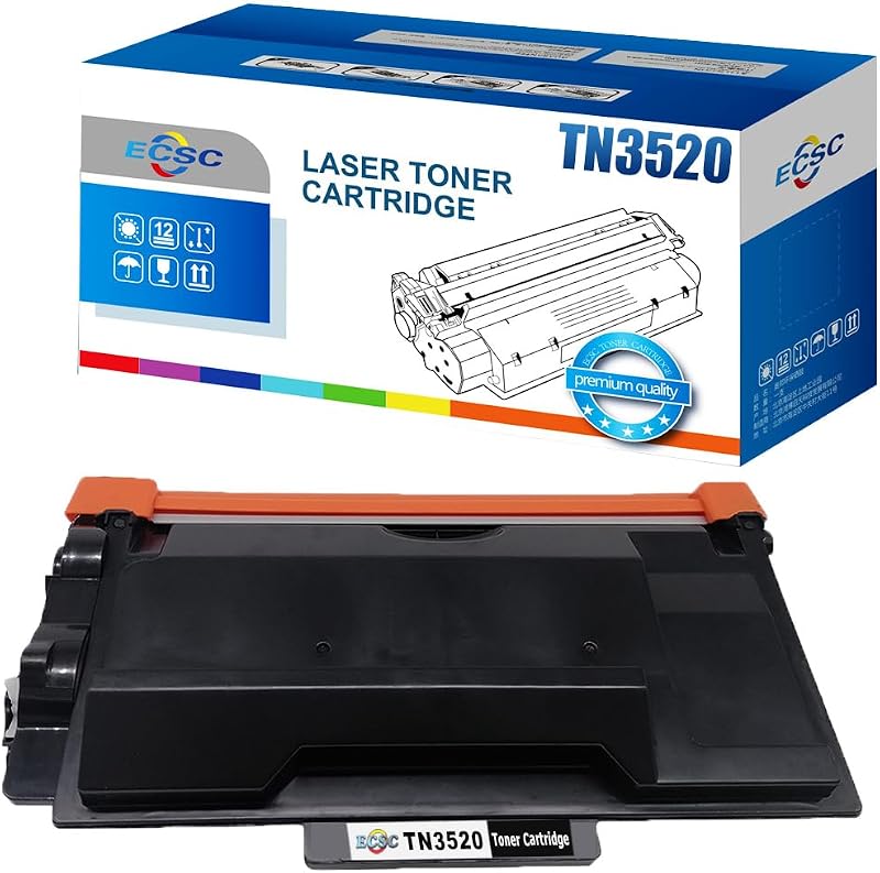 ECSC TN3520 Toner Black for Brother HL-L6400DW MFC-L6900DW Series - 20000 Pages