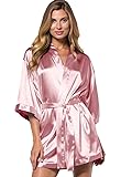 Turquaz Women's Bride Bridesmaids Robe - Satin