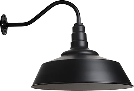 Large Gooseneck Barn Light The Redondo Standard Warehouse Steel