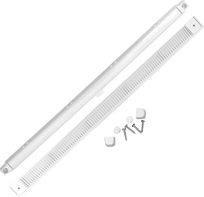 M.J 5 Pack 409mm EA3800 White Trickle Slot Vent MJ4000 for uPVC Wood Vinyl